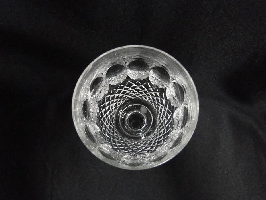 Waterford Crystal Colleen, Tall Stem, Thumbprints: Water Goblet (s), 7"