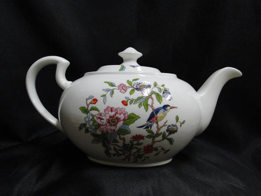 Aynsley Pembroke, Bird & Florals: Teapot & Lid, 5 1/4" Tall, No Trim