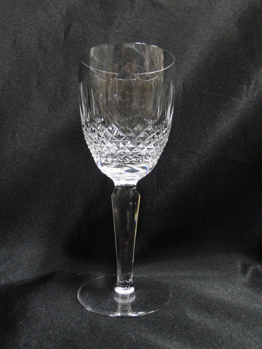 Waterford Crystal Colleen, Tall Stem, Thumbprints: Claret Wine, 6 1/2", Flaw