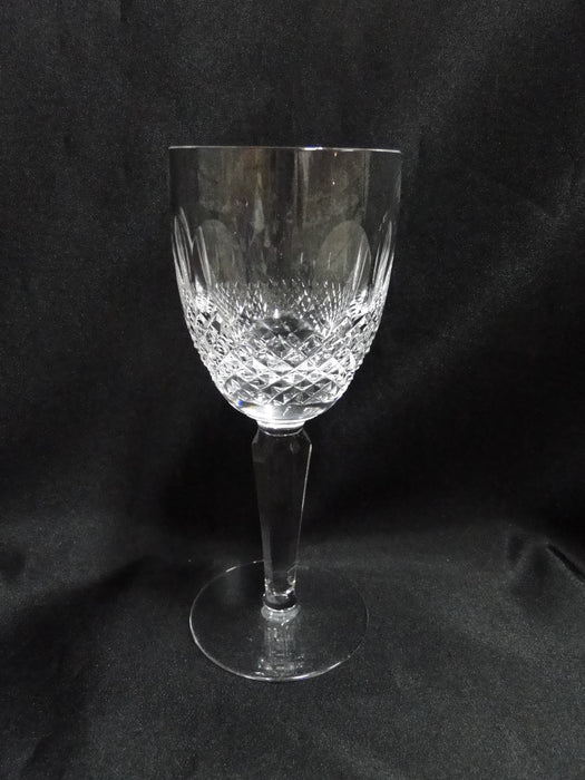 Waterford Crystal Colleen, Tall Stem, Thumbprints: Claret Wine, 6 1/2", Flaw