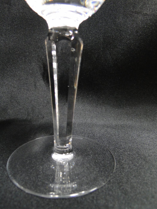 Waterford Crystal Colleen, Tall Stem, Thumbprints: Claret Wine, 6 1/2", Flaw