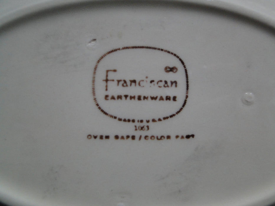 Franciscan Apple, USA: Gravy Boat w/ Attached Underplate