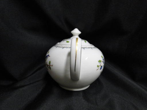 Aynsley Pembroke, Bird & Florals: Sugar Bowl & Lid, 4 1/8"