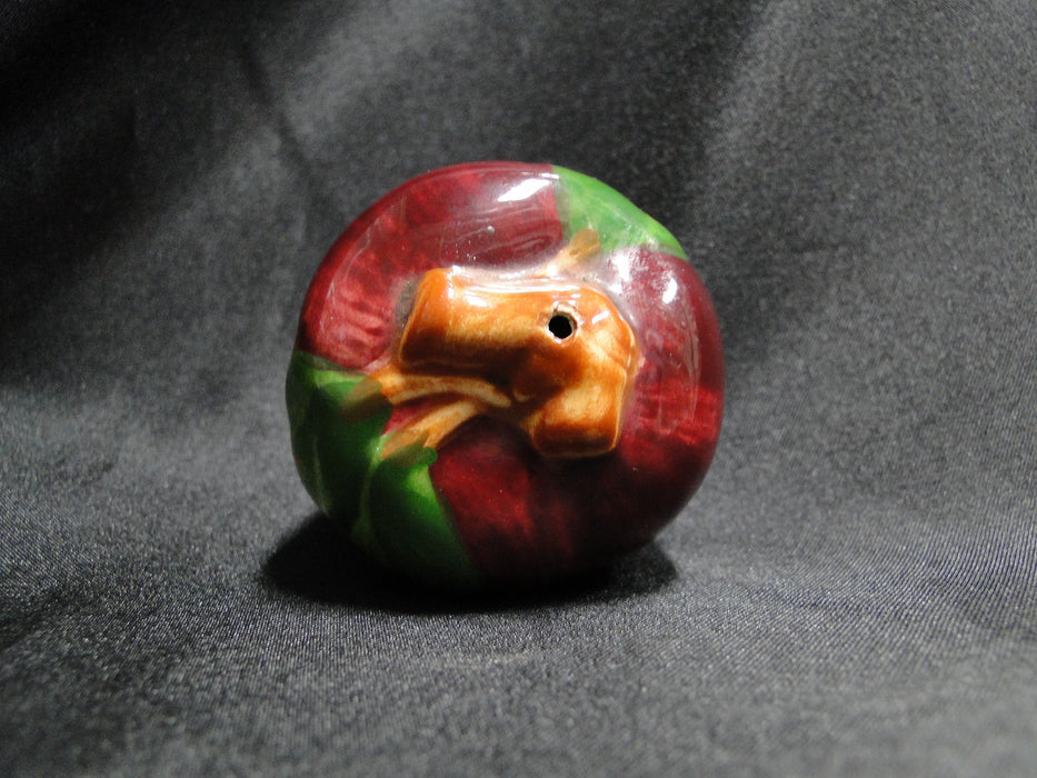 Franciscan Apple: Apple Shaped Salt OR Pepper Shaker, 2 1/4", 1 Hole