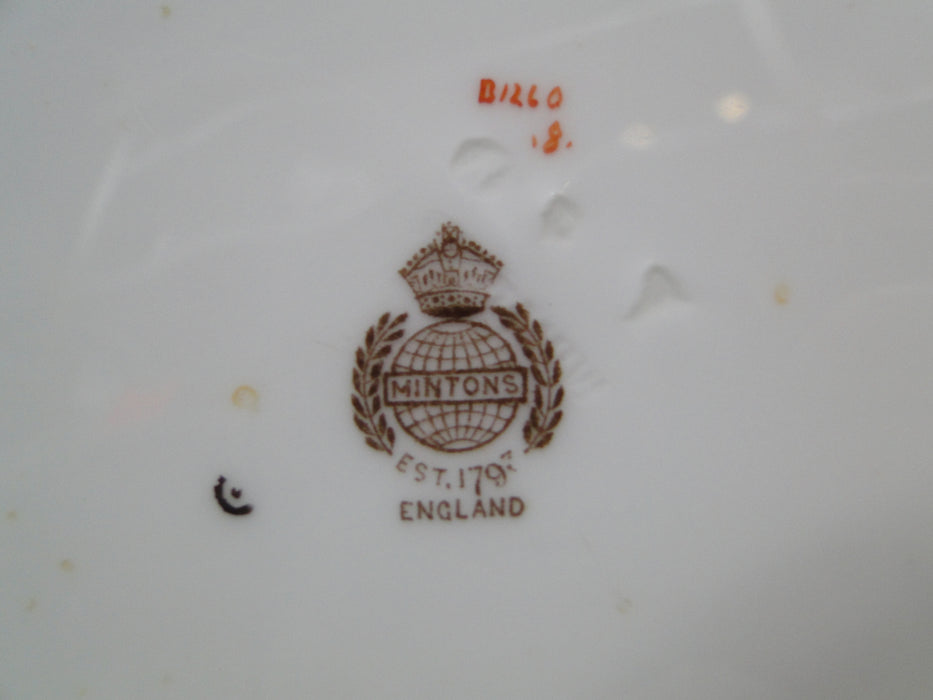 Minton Chatham Brown/Ivory: Square Salad Plate, 8 1/2"