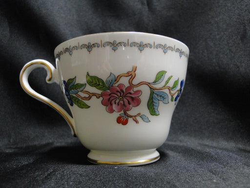Aynsley Pembroke, Bird & Florals: Cup & Saucer Set (s), 2 5/8", Gold Foot
