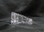 Waterford Crystal Paperweight: Clear Standing Star, 3 3/4", As Is