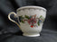 Aynsley Pembroke, Bird & Florals: Cup & Saucer Set (s), 2 5/8", White Foot