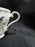 Aynsley Pembroke, Bird & Florals: Cup & Saucer Set (s), 2 5/8", White Foot
