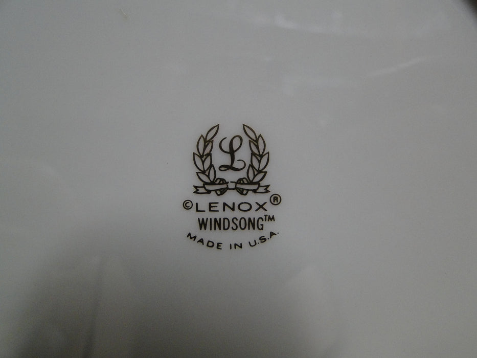 Lenox Windsong, White Flowers, Platinum: Bread Plate (s), 6 1/2"