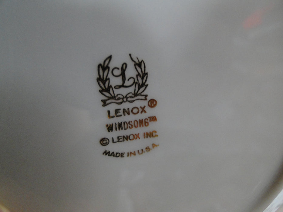 Lenox Windsong, White Flowers, Platinum: Bread Plate (s), 6 1/2"