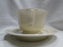 Hutschenreuther Turvel, All Cream, No Trim: Gravy Boat w/ Attached Underplate