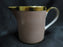 Fitz & Floyd Versailles, Dusty Rose, Gold Trim: Creamer / Cream Pitcher, 3"