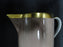 Fitz & Floyd Versailles, Dusty Rose, Gold Trim: Creamer / Cream Pitcher, 3"