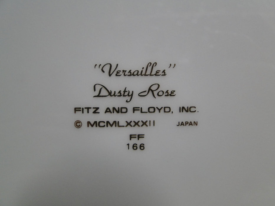 Fitz & Floyd Versailles, Dusty Rose, Gold Trim: Charger Plate (s), 12 1/8"