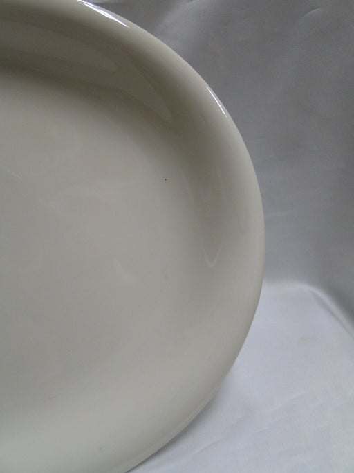 Hutschenreuther Turvel, All Cream, No Trim: Oval Serving Platter, 15 1/4", As Is