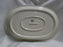 Hutschenreuther Turvel, All Cream, No Trim: Oval Serving Platter, 15 1/4", As Is