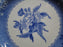 Copeland Spode's Camilla Blue, Blue Floral: Luncheon Plate, 9 1/4", Crazing