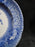 Copeland Spode's Camilla Blue, Blue Floral: Luncheon Plate, 9 1/4", Crazing
