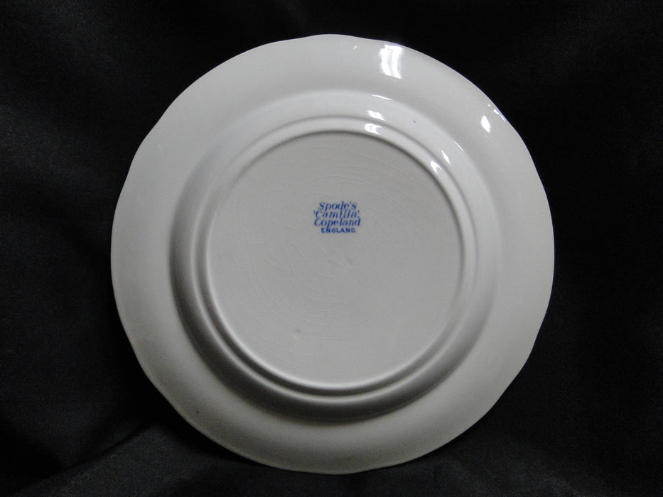 Copeland Spode's Camilla Blue, Blue Floral: Luncheon Plate, 9 1/4", Crazing
