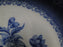 Copeland Spode's Camilla Blue, Blue Floral: Salad Plate, 7 5/8", Crazing