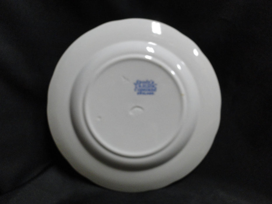 Copeland Spode's Camilla Blue, Blue Floral: Salad Plate, 7 5/8", Crazing