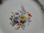 Royal Doulton RD94, Florals, Blue Panels, Green Trim: Motif A Dinner Plate 10.5"