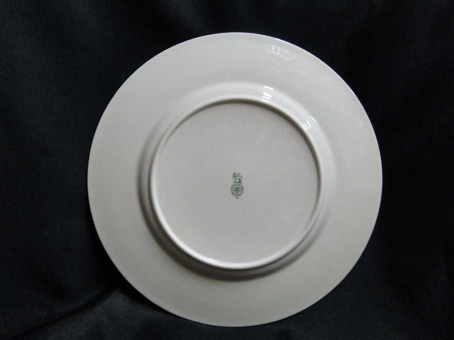 Royal Doulton RD94, Florals, Blue Panels, Green Trim: Motif C Dinner Plate 10.5"