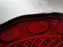 Imperial Tradition Ruby, Red Pressed Glass: Salad Plate, 8 1/4"