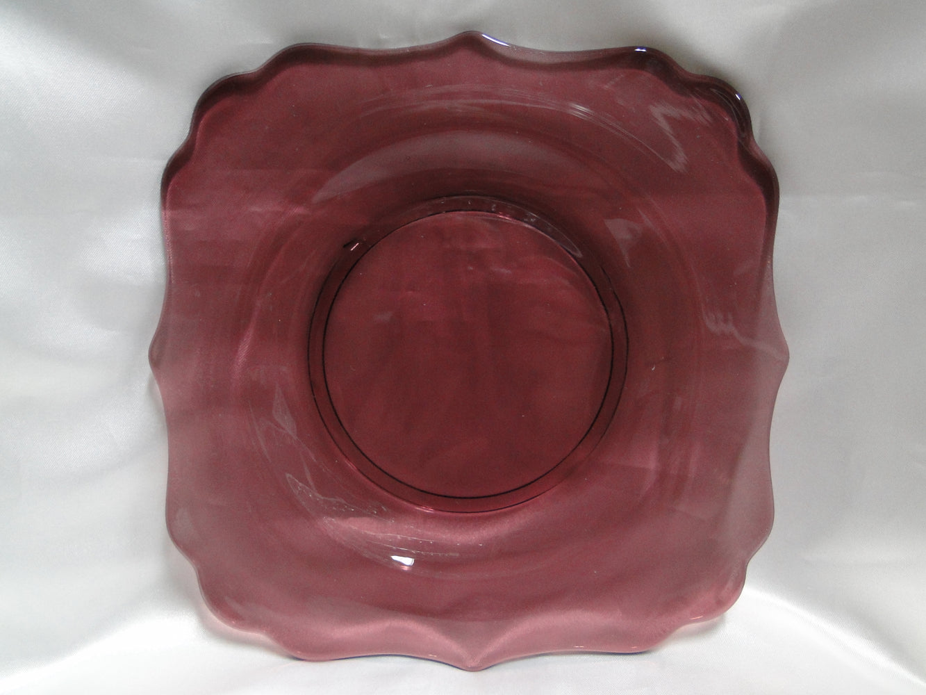 Diamond Glass Co. 99 Amethyst Luncheon Plate (s), 8"