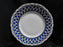 Richard Ginori Fiocco, Blue & Gray, White Center: Dinner Plate, 10 1/4"