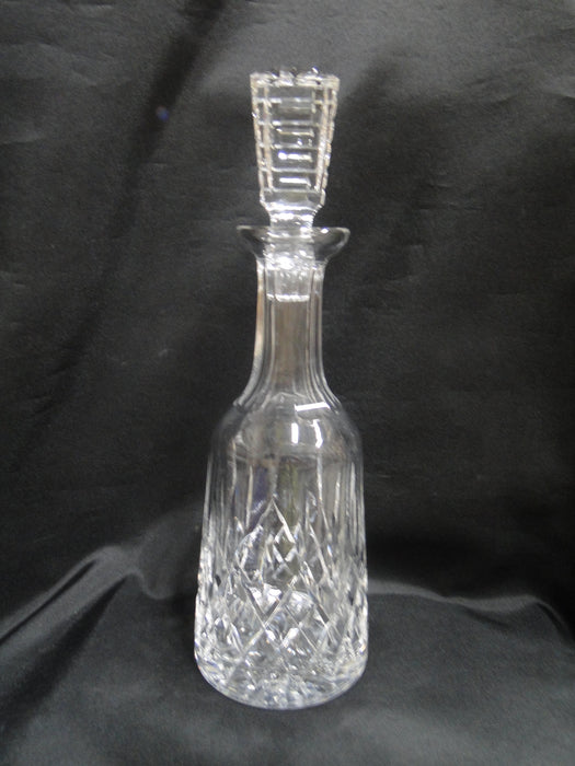 Waterford Crystal Lismore: Wine Decanter & Stopper, 13 1/4" Tall