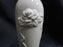 Lenox Rosebud Collection, Ivory Embossed Rose w/ Ribbon, Gold: Vase, 5 3/4"