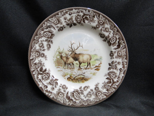 Spode Woodland Winter Scenes Elk: NEW Salad Plate (s), 7 3/4", Box
