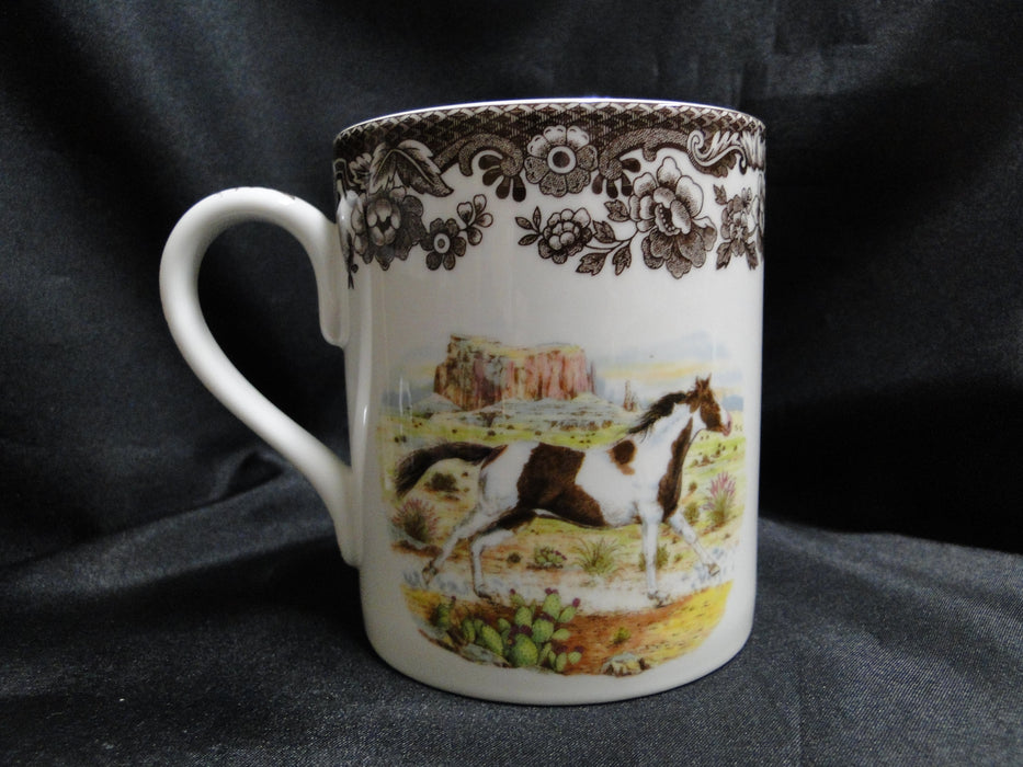 Spode Woodland Horses Paint: NEW Mug (s), 4 1/4" Tall, 16 oz