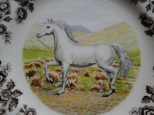 Spode Woodland Horses Arabian, England: NEW Salad Plate (s), 7 3/4", Box