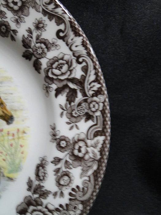 Spode Woodland Horses American Quarter, England: NEW Salad Plate (s), 7 3/4" Box