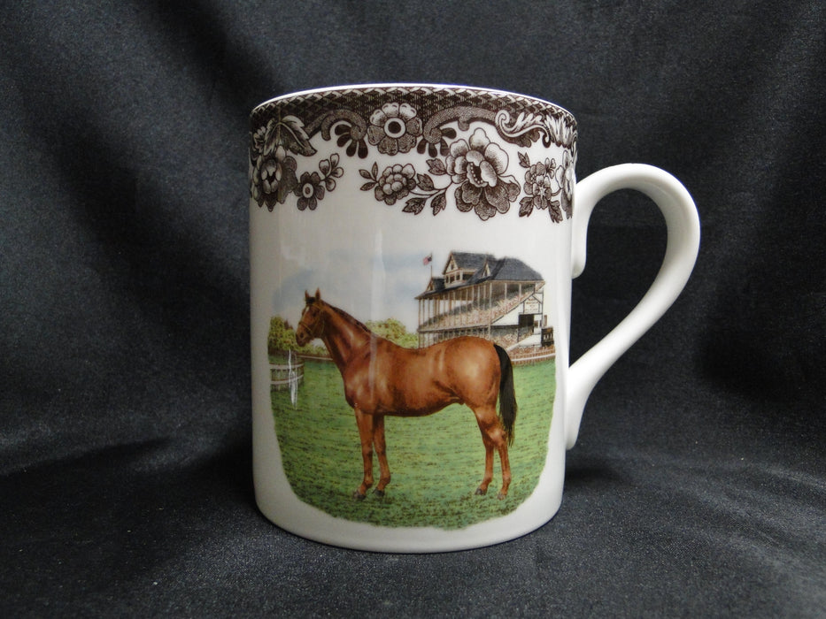 Spode Woodland Horses Thoroughbred Horse: NEW Mug (s), 4 1/4" Tall, 16 oz