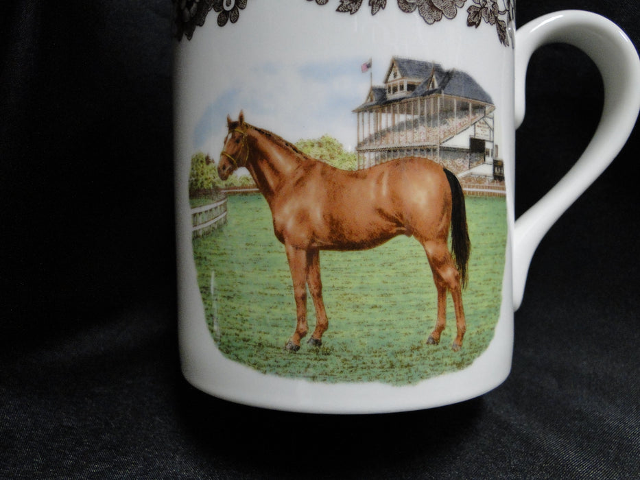 Spode Woodland Horses Thoroughbred Horse: NEW Mug (s), 4 1/4" Tall, 16 oz