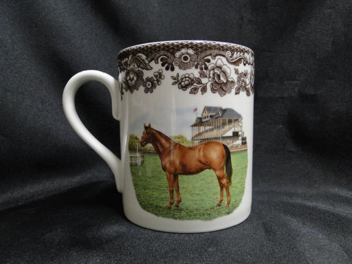 Spode Woodland Horses Thoroughbred Horse: NEW Mug (s), 4 1/4" Tall, 16 oz
