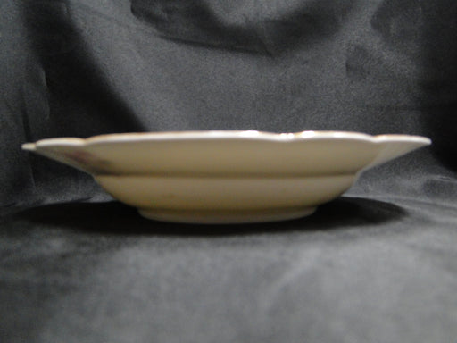 Schwalb Brothers (BSM), Coral Flowers: Rim Soup Bowl (s), 8 1/2", Gold Trim