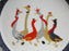 Portmeirion Sara Miller London Winter Geese: Footed Cake Stand, 10 5/8”, Box