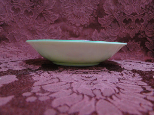 Royal Doulton The Melfont, Green Scrolls, Yellow Band: Fruit Bowl (s), 5 1/2"