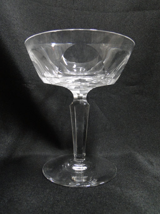 Waterford Crystal Sheila, 6 Cut Panels: Champagne Sherbet (s), 4 3/4" Tall
