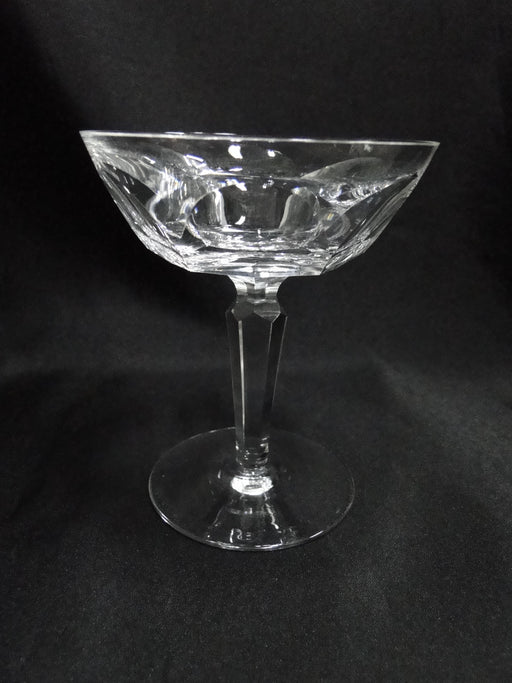 Waterford Crystal Sheila, 6 Cut Panels: Champagne Sherbet (s), 4 3/4" Tall