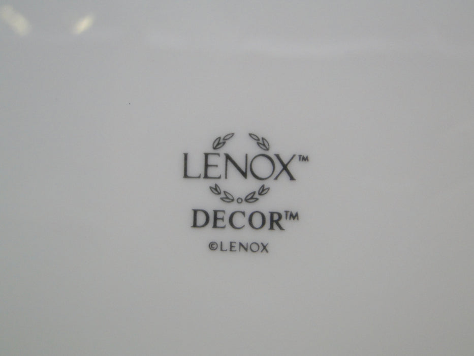 Lenox Decor, All White Rim Shape, No Trim: Charger / Round Platter, 12 1/4"