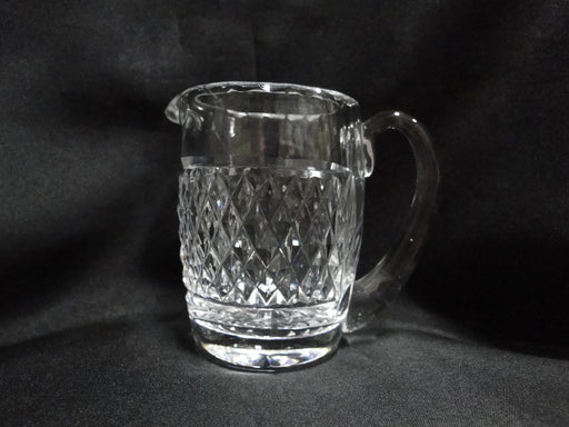 Waterford Crystal, Cross Hatch & Thumbprint Edge: Creamer,  3 7/8", #1