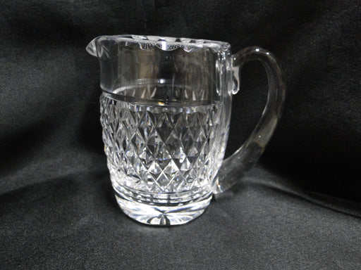 Waterford Crystal, Cross Hatch & Thumbprint Edge: Creamer,  3 7/8", #1