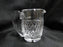 Waterford Crystal, Cross Hatch & Thumbprint Edge: Creamer,  3 7/8", #1