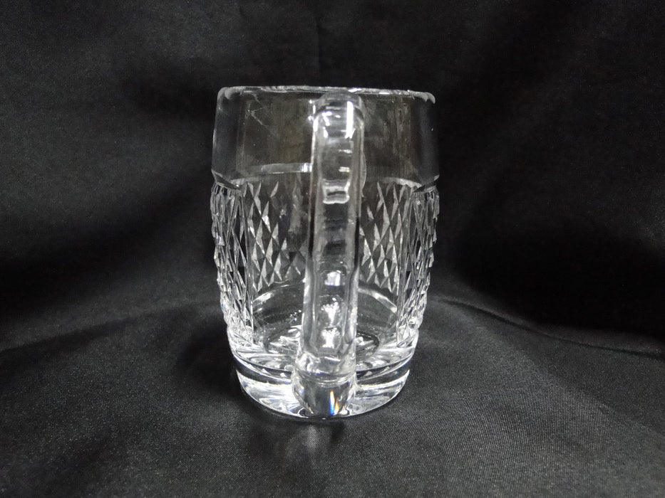 Waterford Crystal, Cross Hatch & Thumbprint Edge: Creamer,  3 7/8", #1